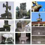 Click para ampliar. Jabalíes de iglesias de Fernán Pérez de Andrade o Bo que no deben ser considerados protohistóricos