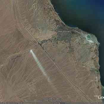 Click para ampliar. Pulsa en el nombre para ver la ficha. Egipto: Ras Gharib (foto aérea).