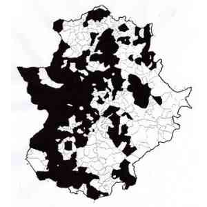 Click para ampliar. Pulsa en el nombre para ver la ficha. Difusión del megalitismo en Extremadura (reloaded).