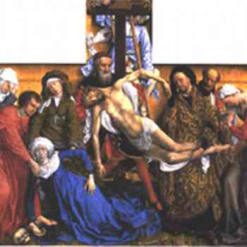 Click para ampliar. Pulsa en el nombre para ver la ficha. DESCENDIMIENTO ROGER VAN DER WEYDEN (PRADO)