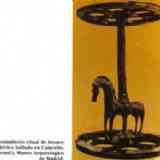 Click para ampliar. Pebetero(Thymiatherion) ritual de bronce ibérico