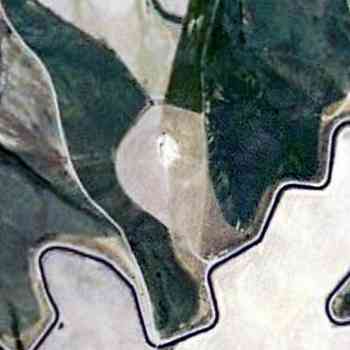 Click para ampliar. Pulsa en el nombre para ver la ficha. Emplazamiento de la <I>mansio</I> Rusticiana (Galisteo CC).