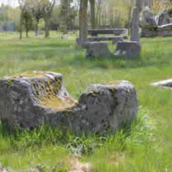 Click para ampliar. Pulsa en el nombre para ver la ficha. Canalizaciones romanas en Sandiás (Ourense)