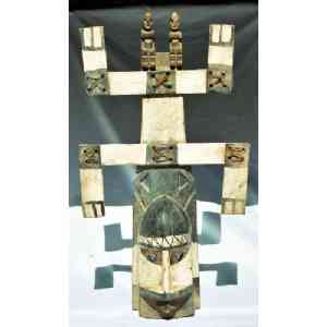 Click para ampliar. Pulsa en el nombre para ver la ficha. Máscara Kanaga, Dogón