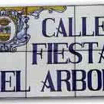 Click para ampliar. Pulsa en el nombre para ver la ficha. Villanueva de la Sierra 5: rótulo de calle