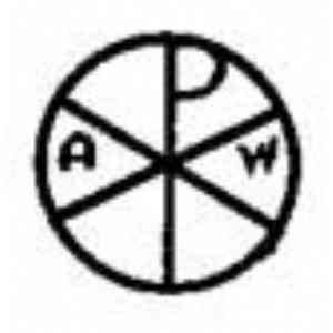 Click para ampliar. Pulsa en el nombre para ver la ficha. crismón de tipo cristológico