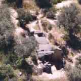 Click para ampliar. Dólmen del Lácara foto aerea