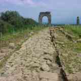 Click para ampliar. Calle de Cáparra