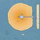 Click para ampliar. Planta monumento nº 7 de Alcalar.