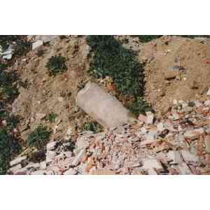 Click para ampliar. Pulsa en el nombre para ver la ficha. Miliario en la escombrera