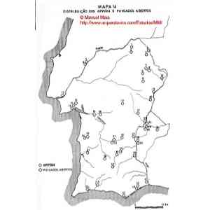 Click para ampliar. Pulsa en el nombre para ver la ficha. Oppida e povoados abertos no Sudoeste