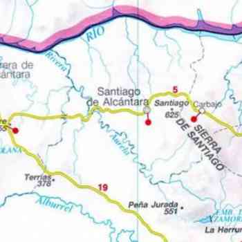 Click para ampliar. Pulsa en el nombre para ver la ficha. Rivera de Aurela (mapa).