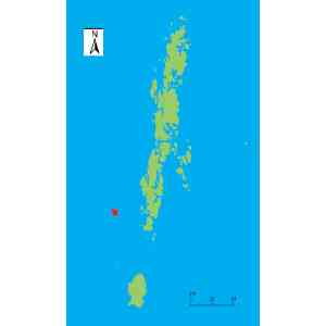 Click para ampliar. Pulsa en el nombre para ver la ficha. Sentinel Norte dentro de las Andamán