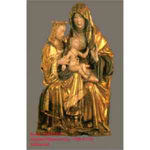 Click para ampliar. Pulsa en el nombre para ver la ficha. Santa Ana Trinitaria hispanoflamenca Valladolid ca 1500