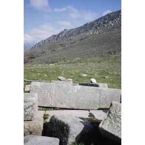 Click para ampliar. Pulsa en el nombre para ver la ficha. Jarilla. Templo de piedras labradas.