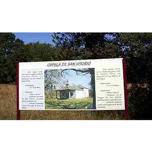 Click para ampliar. Pulsa en el nombre para ver la ficha. Ermita de San Vitorio