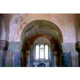 Click para ampliar. Pulsa en el nombre para ver la ficha. San Salvador de Valdediós. Interior policromado