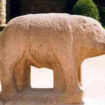 Click para ampliar. Pulsa en el nombre para ver la ficha. Verraco. Castro de Las Cogotas. 1