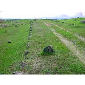 Click para ampliar. Pulsa en el nombre para ver la ficha. La Vía de la Plata. Terraplen.